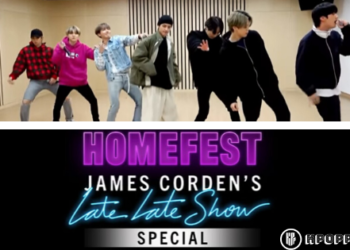 BTS on James Corden Show