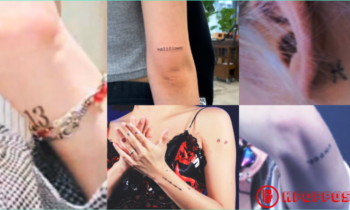 KPop Idols minimalist impressive Tattoos
