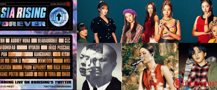 KPop Stars and More in 88Rising "Asia Rising Forever" Festival