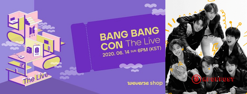 Get BTS Bang Bang Con The Live Tickets online concert for ARMY