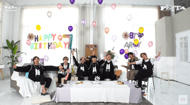 Happy birthday BTS! 7th anniversary BTS FESTA 2020 celebration