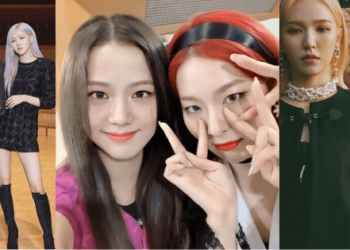 Blackpink and Red Velvet Sweet Friendship Inkigayo on Instagram