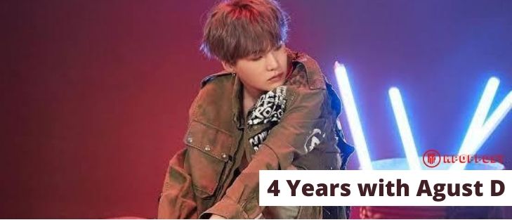 4 years with Agust D BTS Suga South Korean rapper