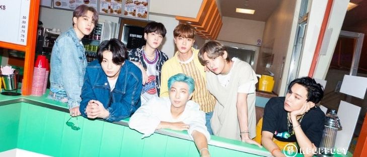 BTS dynamite release group photo teaser