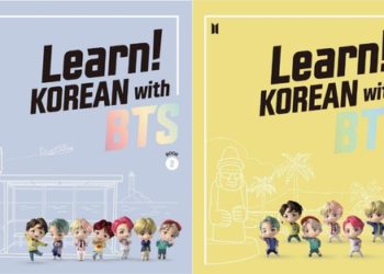 Learn Korean with bts program books by Big Hit Edu