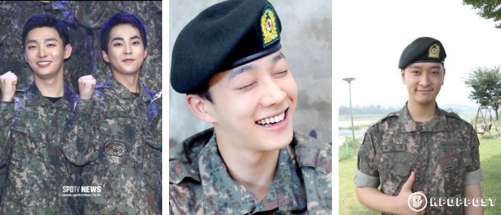 10 Kpop Stars Finishing Korean Military Service In 2020 2021 Kpoppost