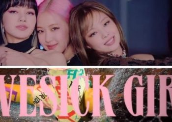 interesting things in Blackpink Lovesick Girls MV