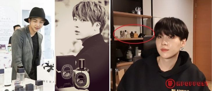 BTS members favorite perfumes