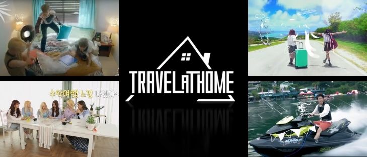travel at home with kpop idols