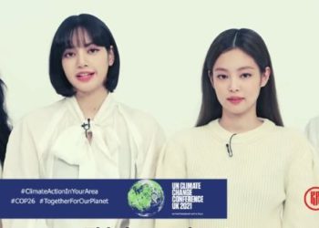 blackpink un climate change summit our planet our future