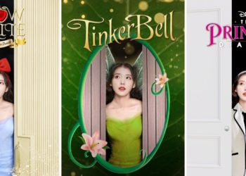 IU Celebrity Disney princesses poster
