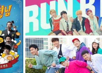 Korean variety shows BTS Run