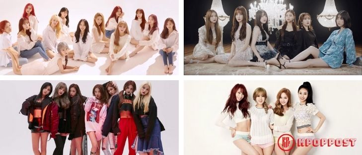 Kpop girls groups songs viral