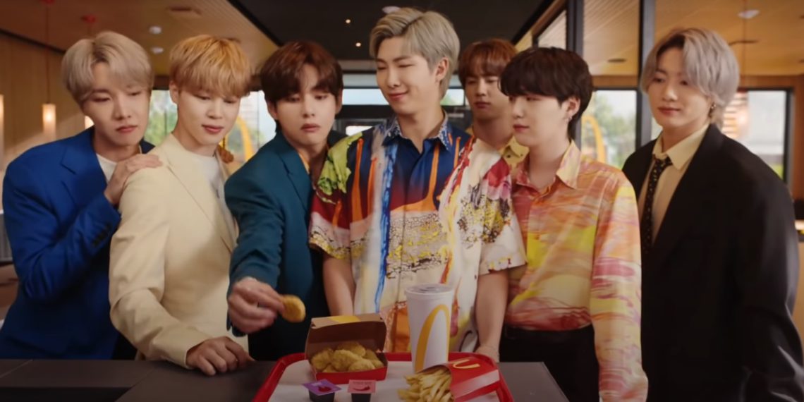 BTS McDonald's Meal Merchandise