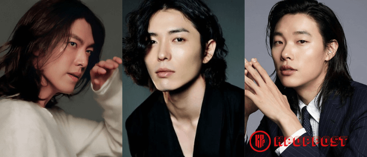 Popular Korean Male Actors with Long Hair