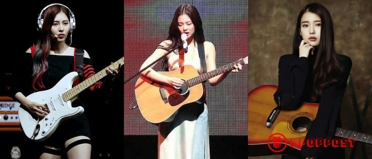 Popular Female KPop Idols Who Can Play Guitar