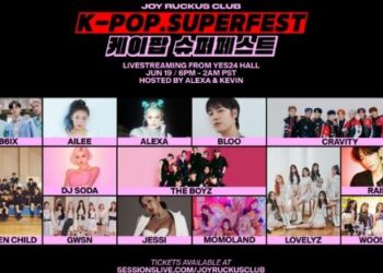 Kpop SuperFest by Sessions with Joy Ruckus Club from Yes24 Live Hall in Seoul
