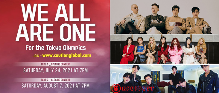 “We All Are One” Tokyo Olympics Concert Confirms Kpop Artists Line Up