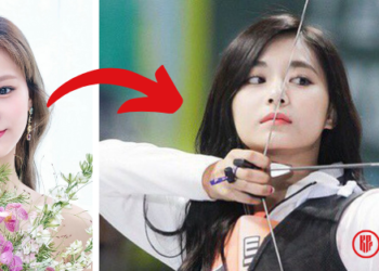 TWICE Tzuyu archer in Tokyo Olympics