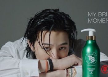 G-Dragon TS shampoo advertisement