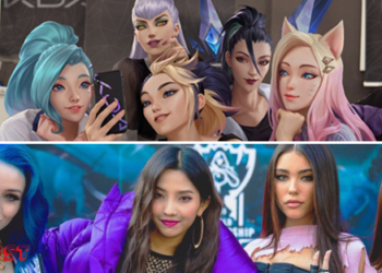 League of Legends K/DA (G)I-DLE Miyeon and Soyeon U.S Gold Certification POP/STARS