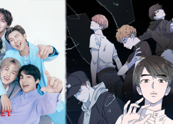 BTS Webtoon return following naver and hybe collaboration original contents