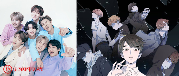 BTS Webtoon return following naver and hybe collaboration original contents