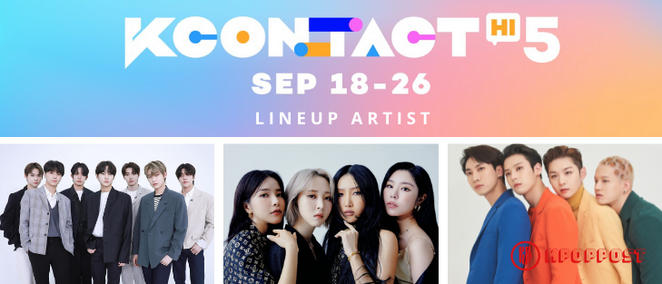 KCON:TACT HI 5 lineup artist