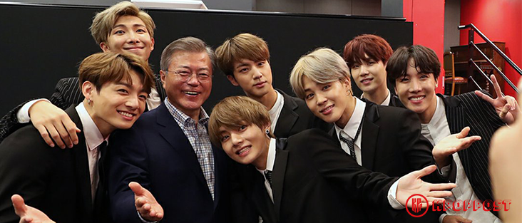 BTS Once Again to Meet South Korean President Moon Jae In at the Blue House
