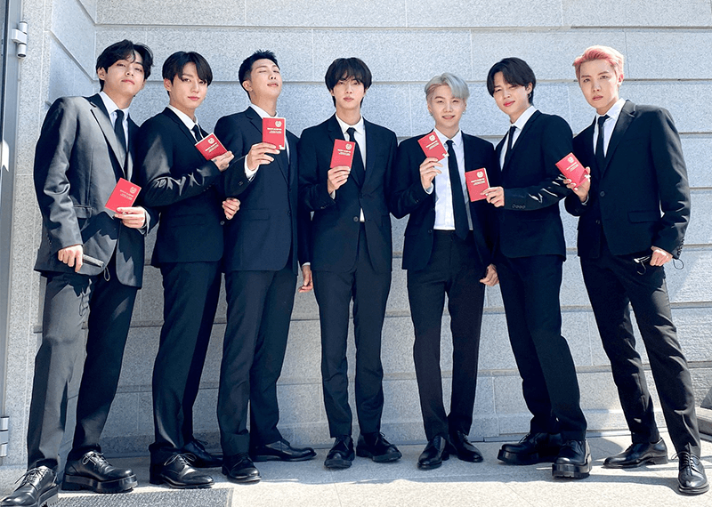 BTS Receives Diplomatic Passport from South Korean President as Special Presidential Envoy for Future Generation and Culture