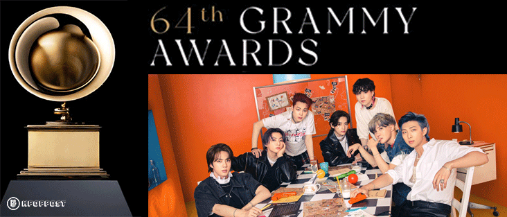 BTS 'Butter' on 64th Grammy Awards Nomination 2022 and Timeline Schedule