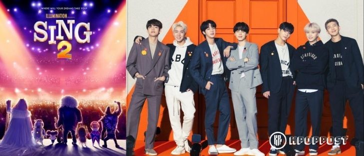 A BTS Song to Feature in a New Animation Film “Sing 2” to Release in December.