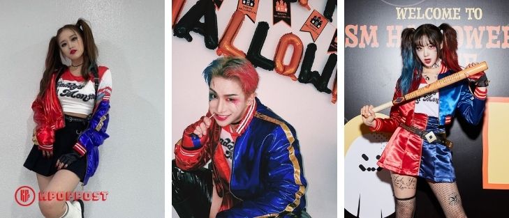 These Kpop Idols Wore the Same Halloween Costume But Served Different Spooky Vibe