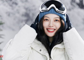 Kim Yoo Jung the Visual Princess and Fila Korea Winter Collection 2021