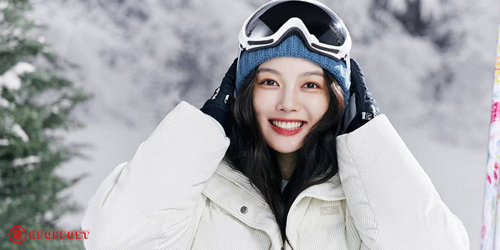 Kim Yoo Jung the Visual Princess and Fila Korea Winter Collection 2021