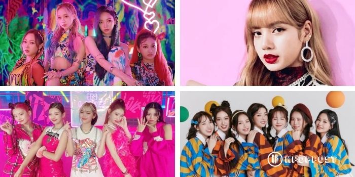 BLACKPINK, TWICE, ITZY, aespa and Weeekly Become The 10 Most Viewed Kpop Girl Groups & Singers Music Videos of 2021