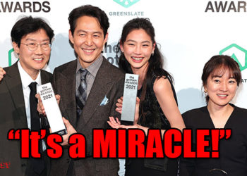 Squid Game FIRST Breakthrough Series Korean Drama at Gotham Awards 2021