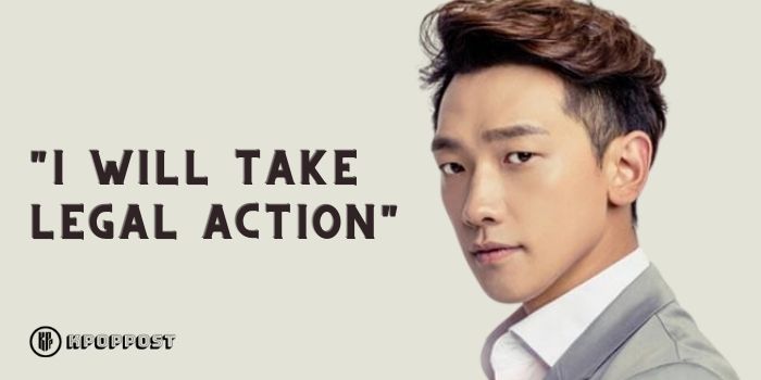 Rain to Take Legal Action against a YouTuber Who Call Him a Cheapskate on the video
