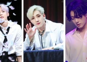 Male Kpop Idols Dangerously Sexy in White Shirt