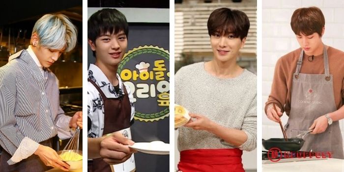 Male Kpop Idols with Excellent Cooking Skills