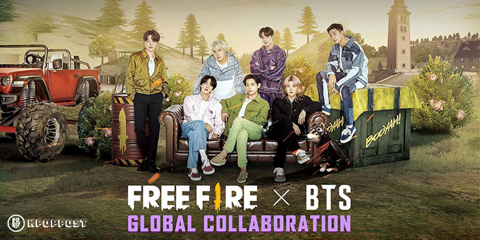 BTS Garena Free Fire Global Brand Ambassador Global Collaboration Event
