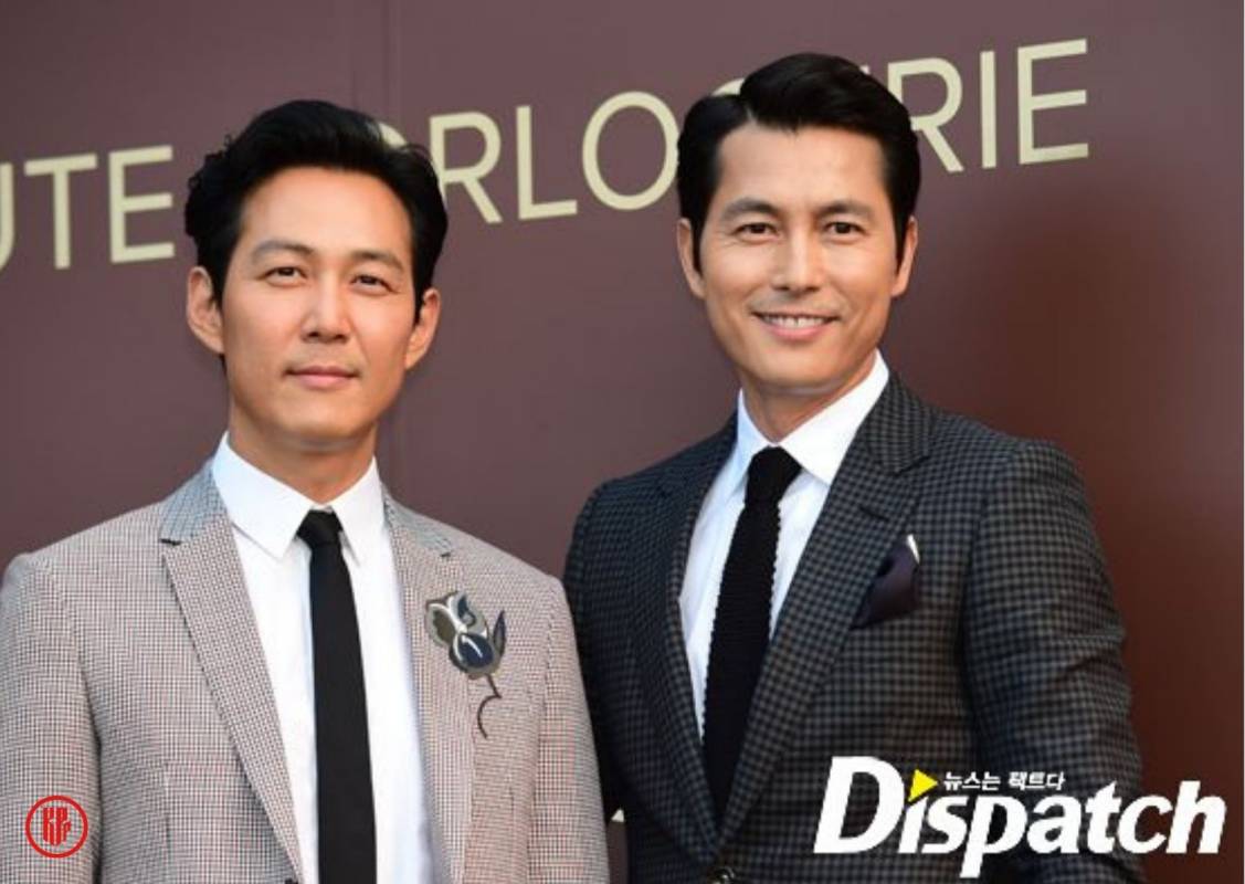 Lee Jung Jae and Jung Woo Sung. | Dispatch