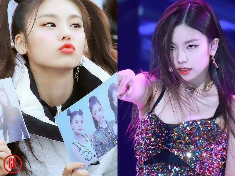ITZY Yeji duality off stage and on stage