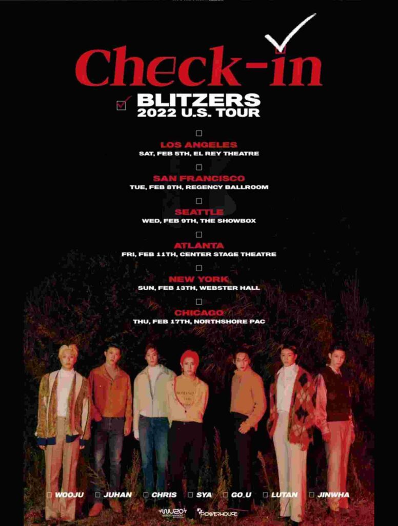 BLITZERS “Check In” US Tour 