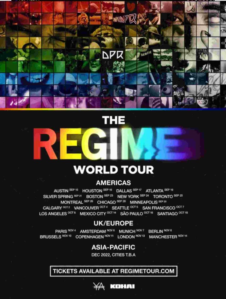DPR “The Regime” World Tour 2022