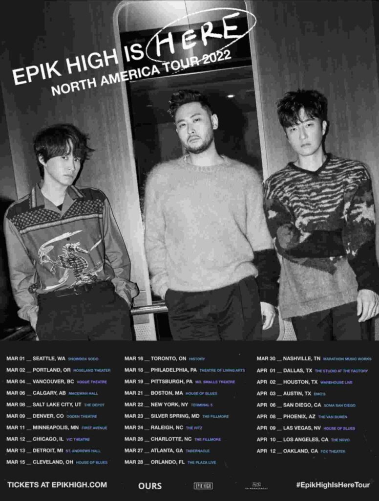 “EPIK HIGH IS HERE” North America Tour