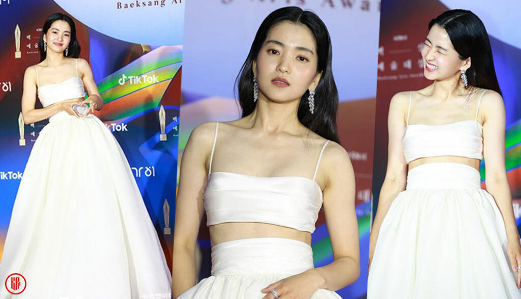 Kim Tae Ri wore a fake Brandon Maxwell dress at Baeksang Awards 2022?