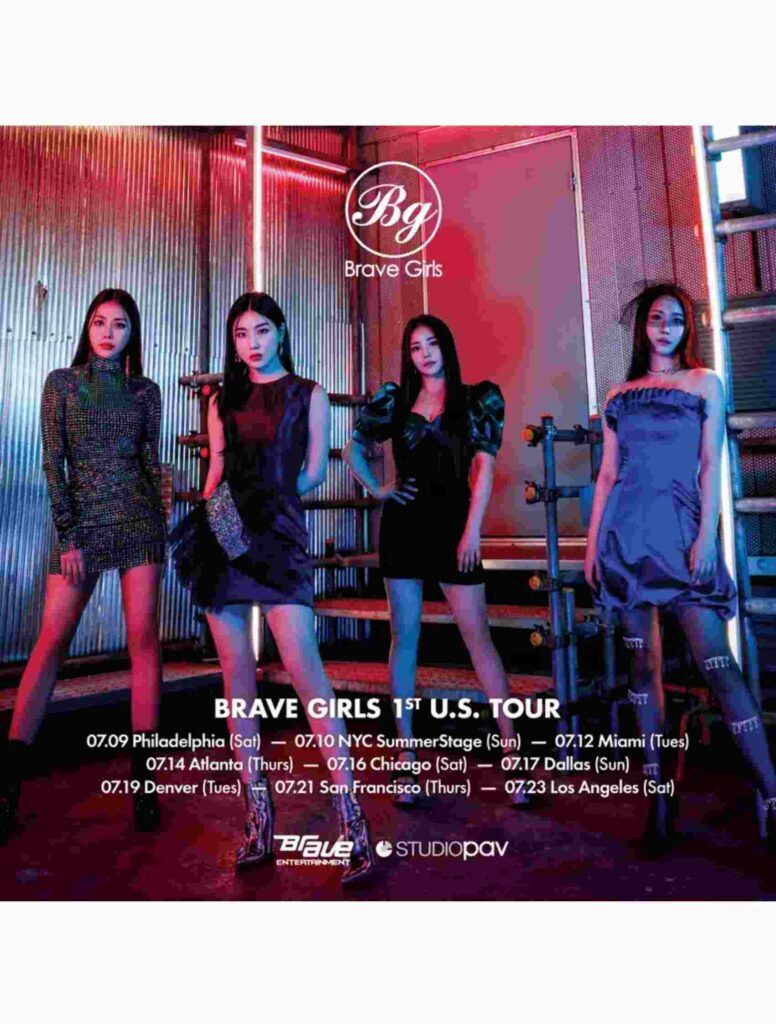 Brave Girls 1st US Tour