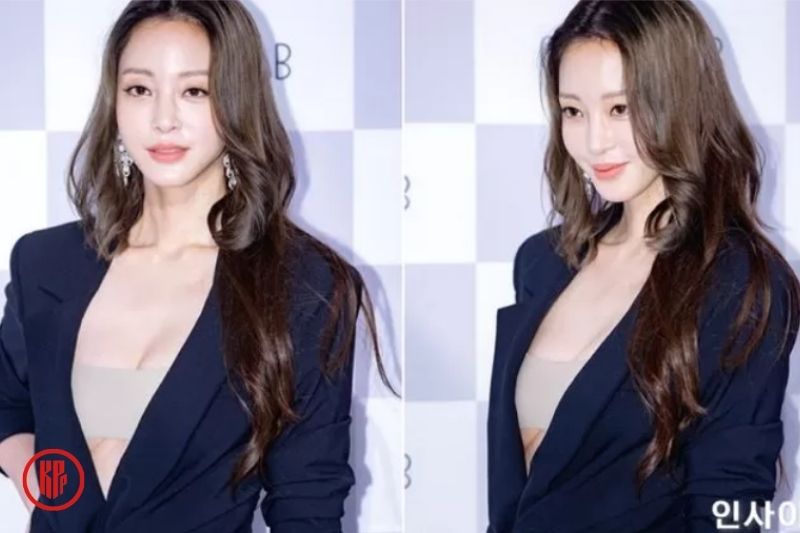 korean actress han ye seul underboob fashion