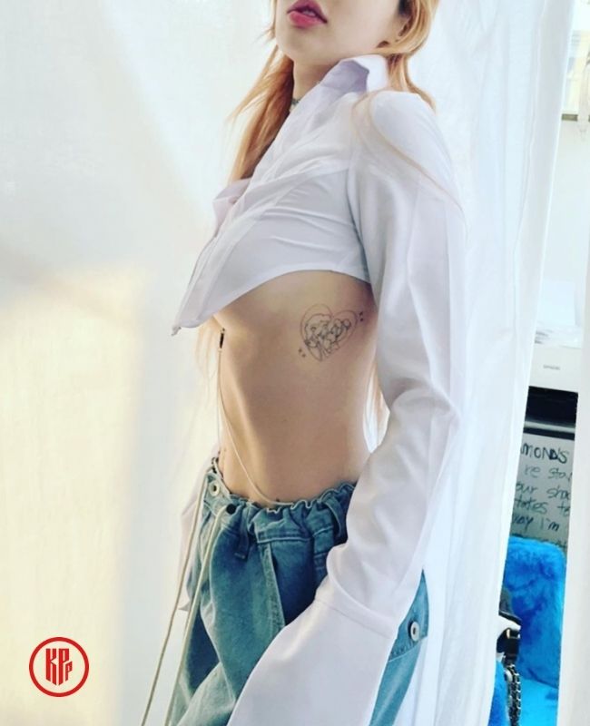 Hyuna kpop female idols underboob fashion